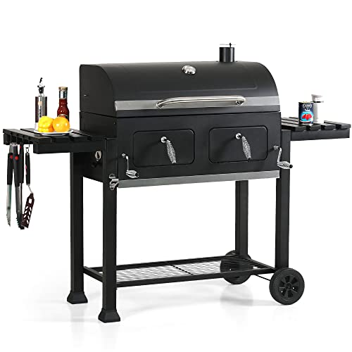 Captiva Designs Charcoal Grills Extra Large Barbecue Grill Heavy Duty